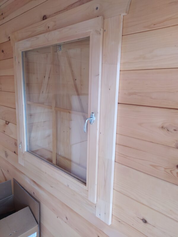 Casetta in legno Maria 3x3 con soppalco