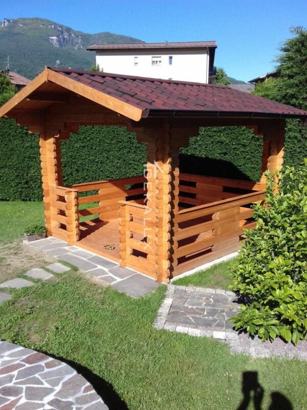 Gazebo in legno 3x3 (44 mm)