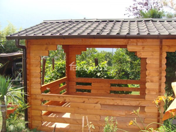 Gazebo in legno 3x3 (44 mm)