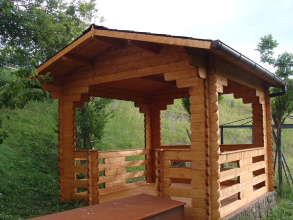 Gazebo in legno 3x3 (44 mm)