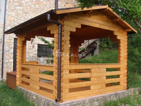 Gazebo in legno 3x3 (44 mm)