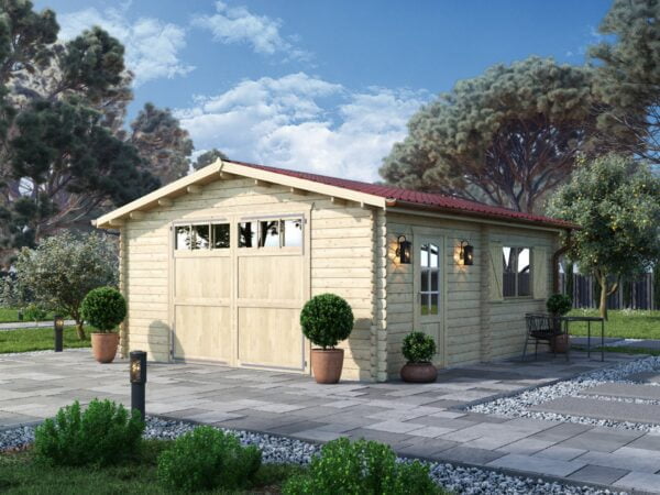 Garage in legno 5x6 (44mm)