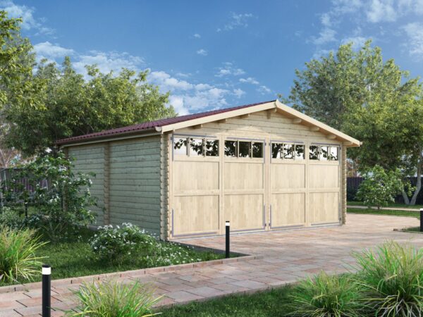 Garage in legno 6x5 (44 mm)