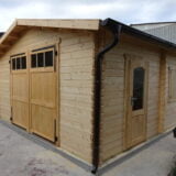 Garage in legno 5x5(44 mm)