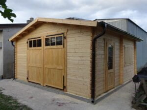 Garage in legno 5x5(44 mm)