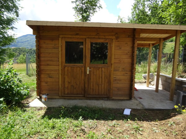 Casetta in legno 3x2 (34mm)_porta doppia monofalda