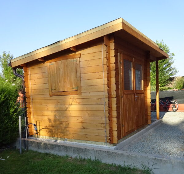 Casetta in legno 2,5x2,5 (34mm)_porta doppia monofalda