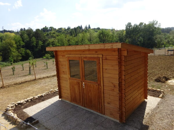 Casetta in legno 3x2 (34mm)_porta doppia monofalda