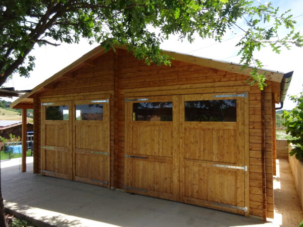 Garage in legno 6x6 (44 mm)