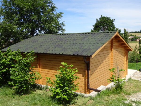 Garage in legno 6x6 (44 mm)
