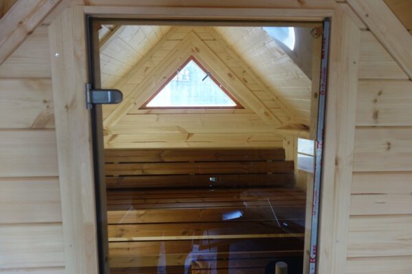 Grill kota 9 mq + sauna box