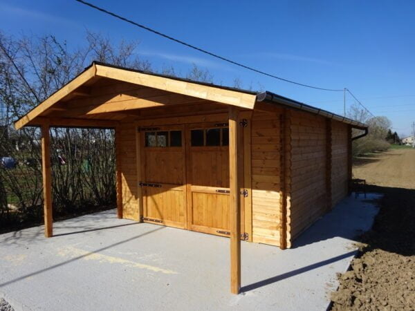 Garage in legno 4x5 (44mm)