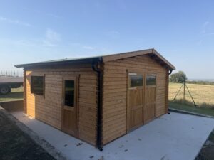 Garage in legno 5x5(44 mm)
