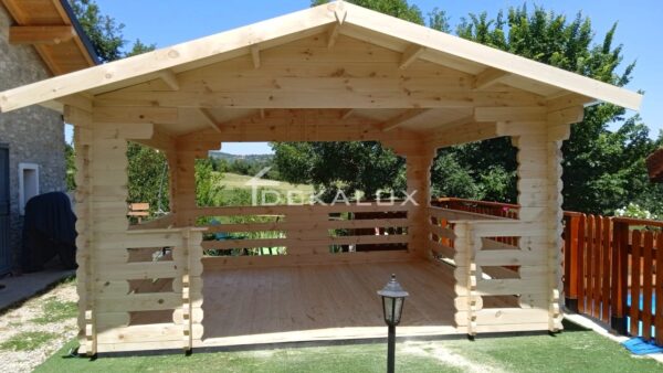 Gazebo in legno 4x4 (44mm)