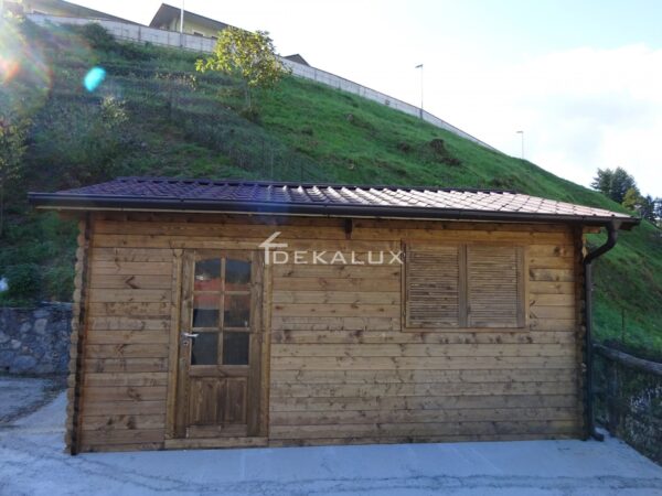 Garage in legno 4x5 (44mm)