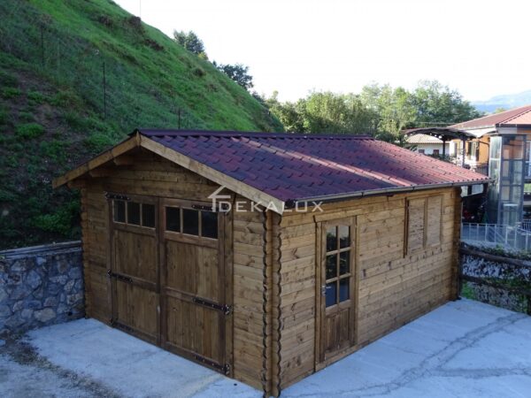 Garage in legno 3,5x6 (44mm)