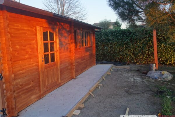 Garage in legno 6x5 (44 mm)