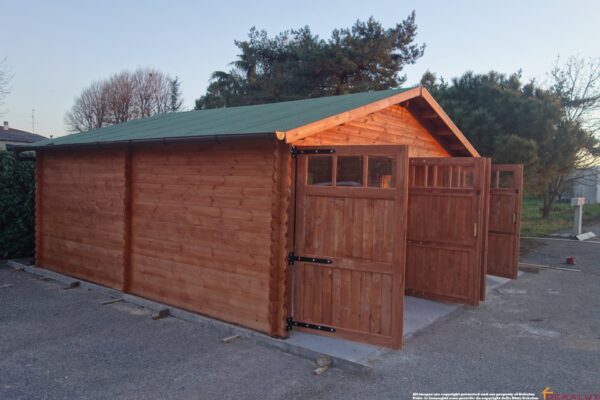 Garage in legno 6x5 (44 mm)