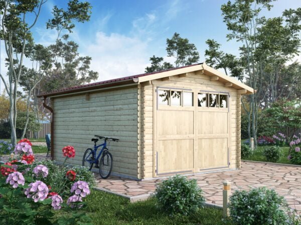 Garage in legno 3,5x5 (44 mm)