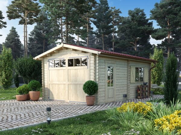 Garage in legno 3x5 (44 mm)