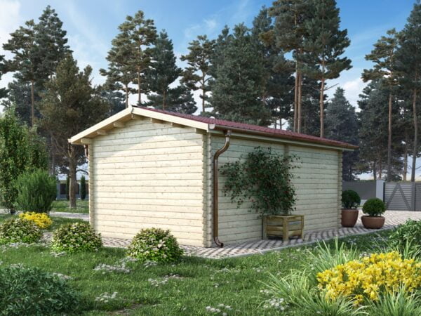 Garage in legno 3,5x6 (44mm)