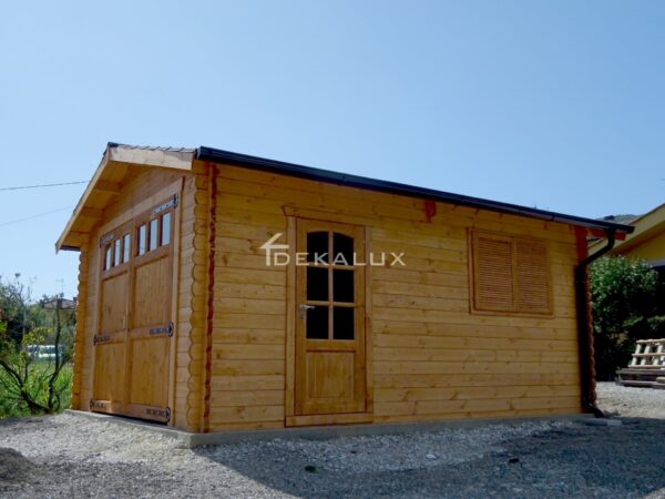 Garage in legno 3,5x5 (44 mm)