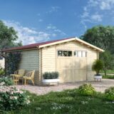 Garage in legno 5x5(44 mm)