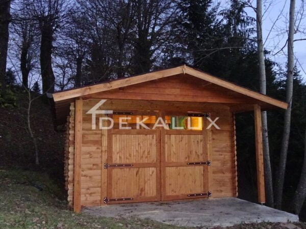 Garage in legno 4x6 (44 mm)