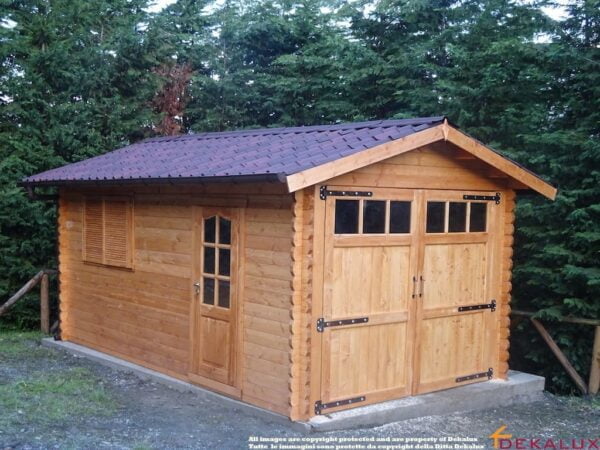 Garage in legno 3x5 (44 mm)