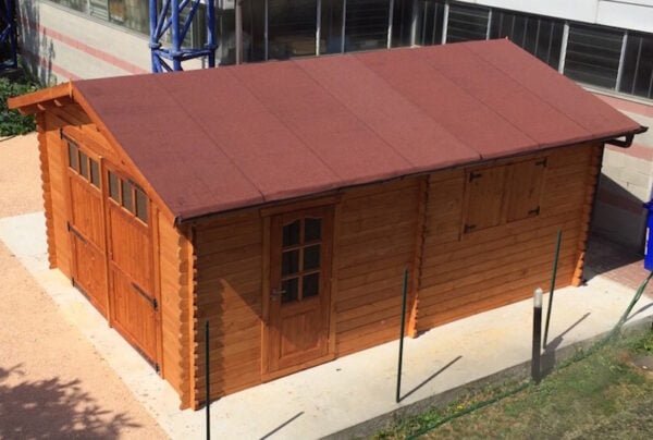 Garage in legno 5x6 (44mm)