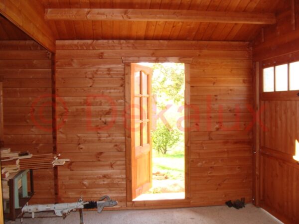 Garage in legno 6x6 (44 mm)