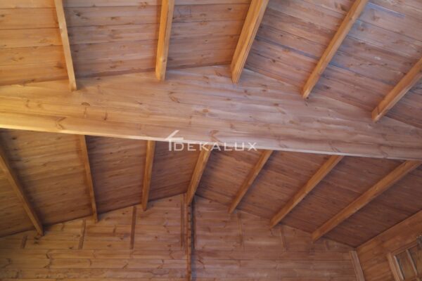 Garage in legno 7x7 (44mm)