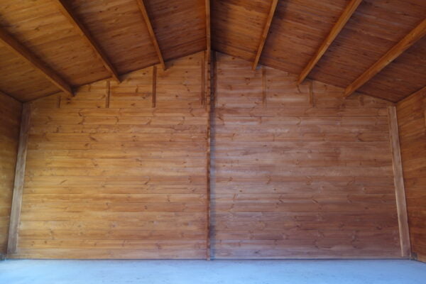 Garage in legno 6x6 (44 mm)