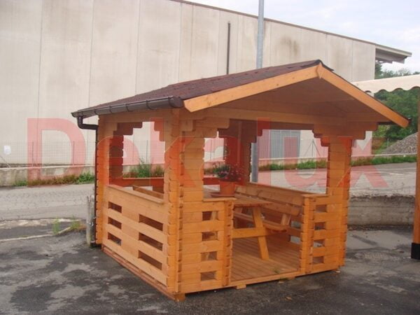 Gazebo in legno 2,5X2,5 (44 mm)