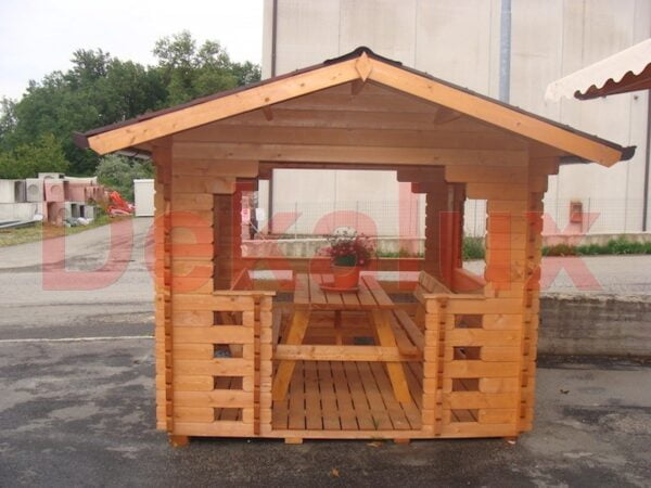 Gazebo in legno 2,5X2,5 (44 mm)