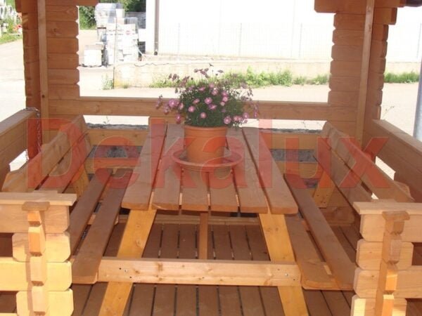 Gazebo in legno 2,5X2,5 (44 mm)