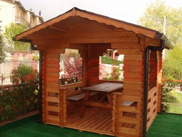 Gazebo in legno 2,5X2,5 (44 mm)