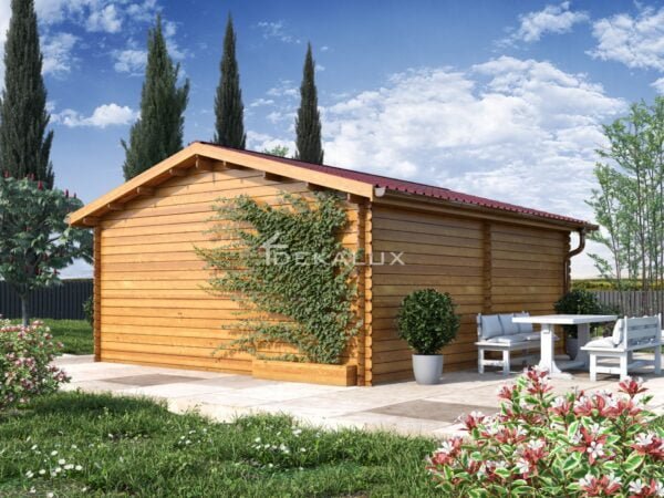 Bungalow 5x6 (44 mm) con porta doppia