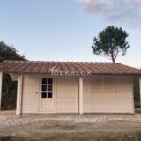 Garage in legno 5x5(44 mm)
