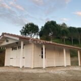 Garage in legno 5x5(44 mm)