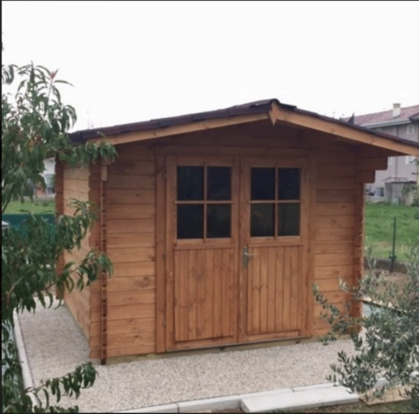 Casetta 2,8x2,8 Pegaso (34mm) porta doppia