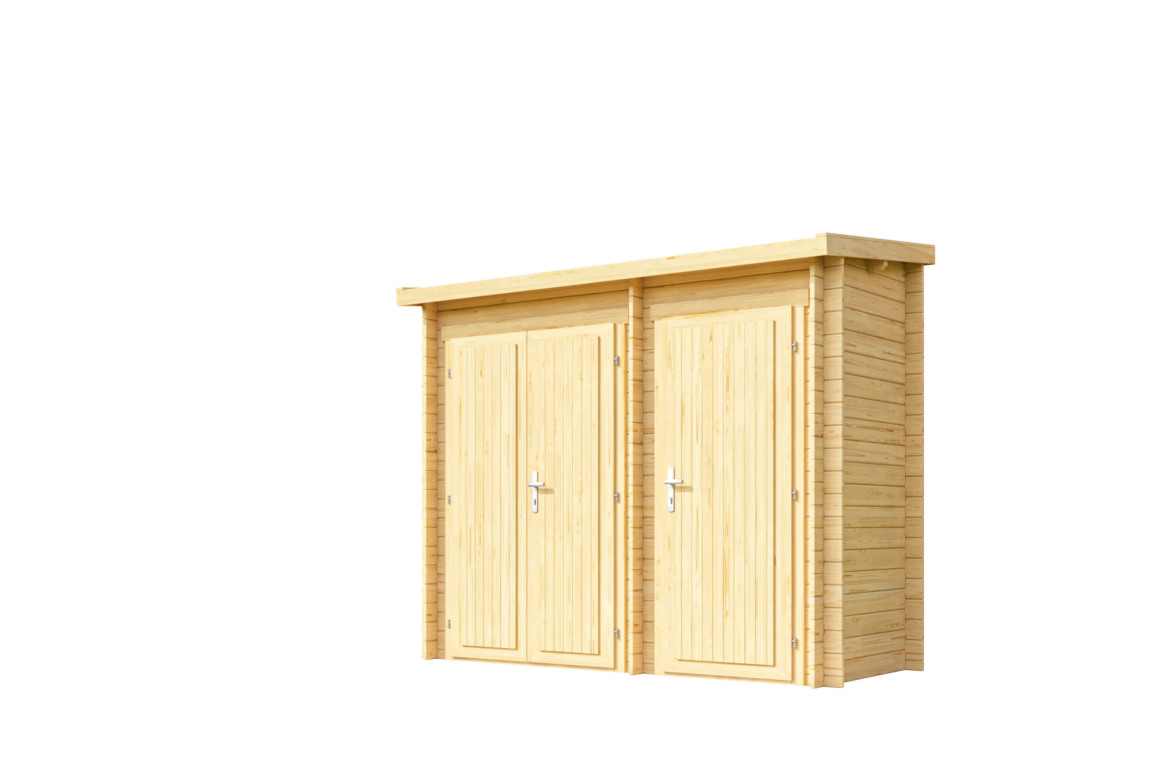 Box 2,6x1 (28mm) porta doppia + porta singola
