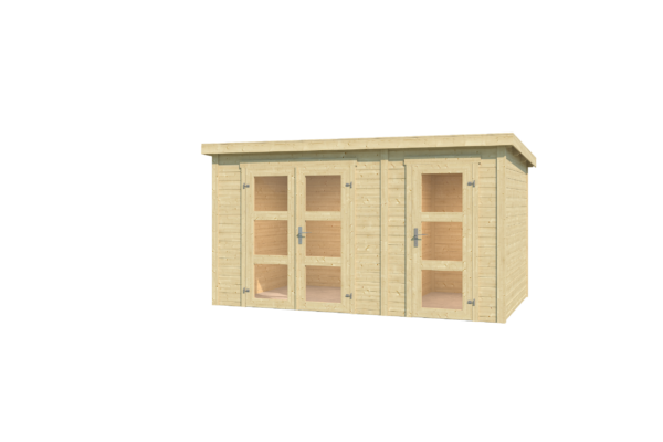 Casetta in legno 3,80x2,40 (4x2,5) (28mm)