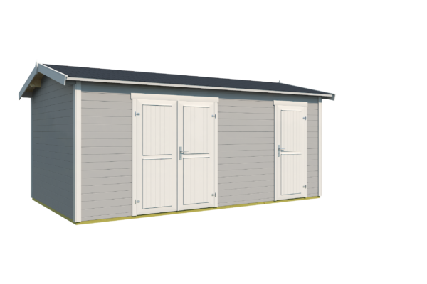 Casetta in legno 5x3 (28mm) a 2 vani
