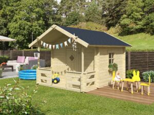 Casetta in legno per bambini 2,15x2,15 (28mm)
