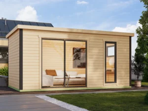Casetta in legno per ufficio 5x2,96 (44mm)