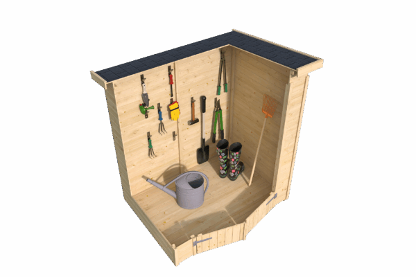 Casetta in legno 1,7x1,2 (13mm)