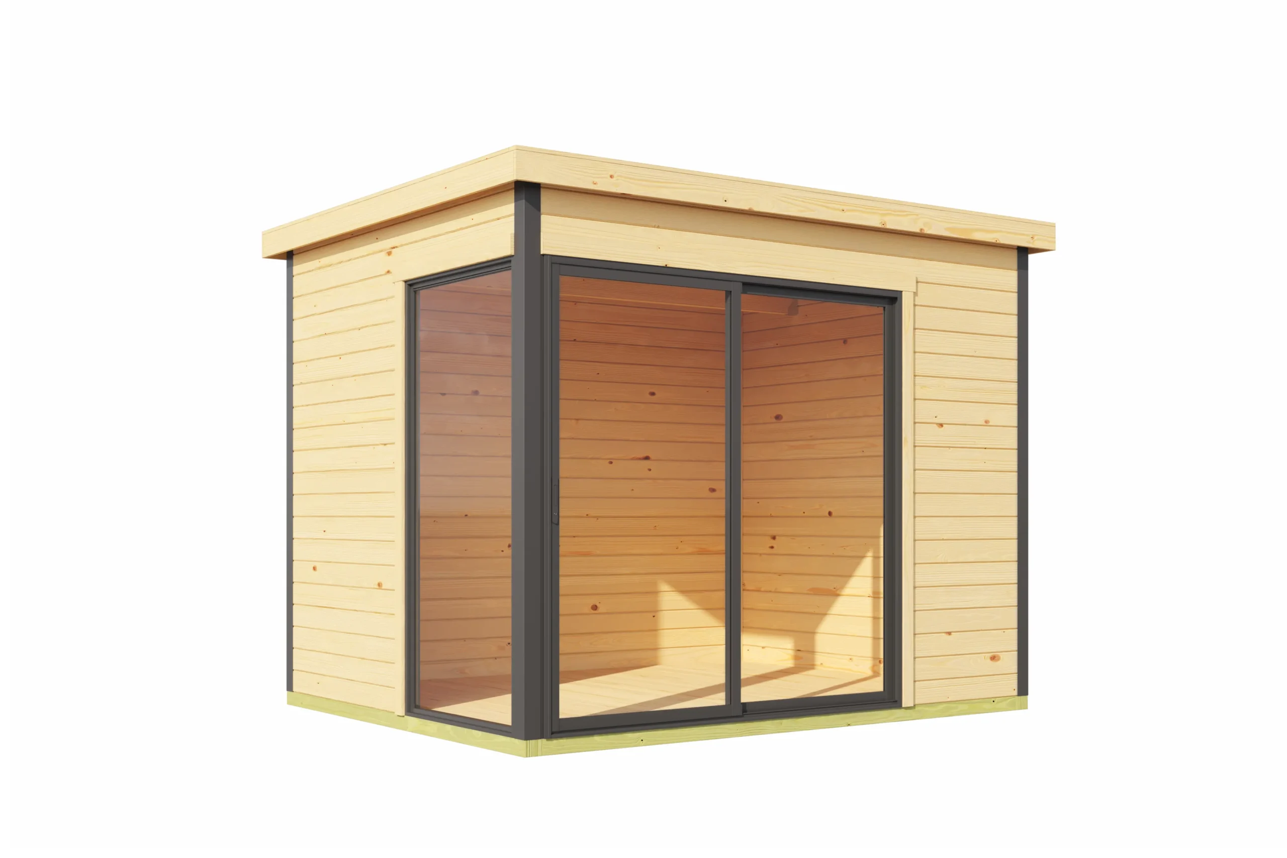 Casetta in legno per ufficio 3,6x2,4 (44mm)