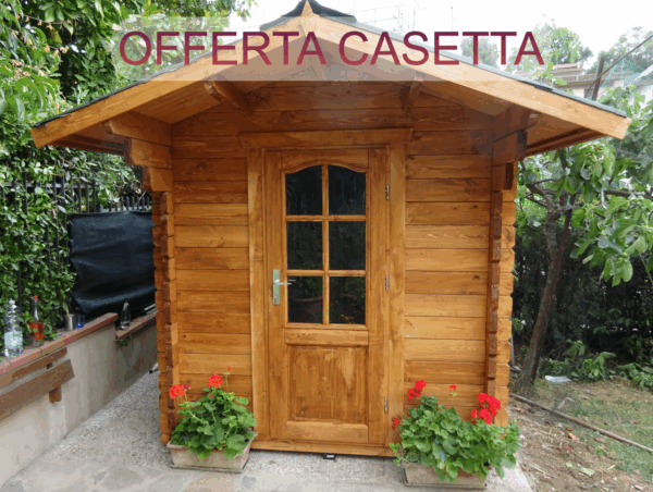 Offerta casetta 2x3 44mm "chiavi in mano"