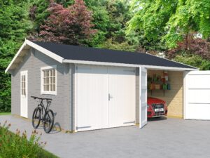 Garage in legno 5,75x5,75 (44mm)